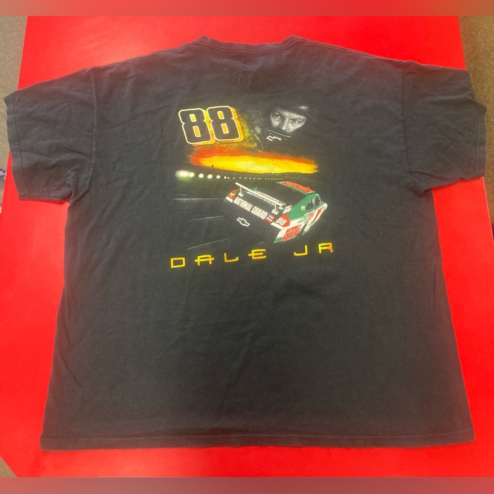 NASCAR Dale Earnhardt Jr. #88 Amp Energy Drink Black Shirt Size 3XL